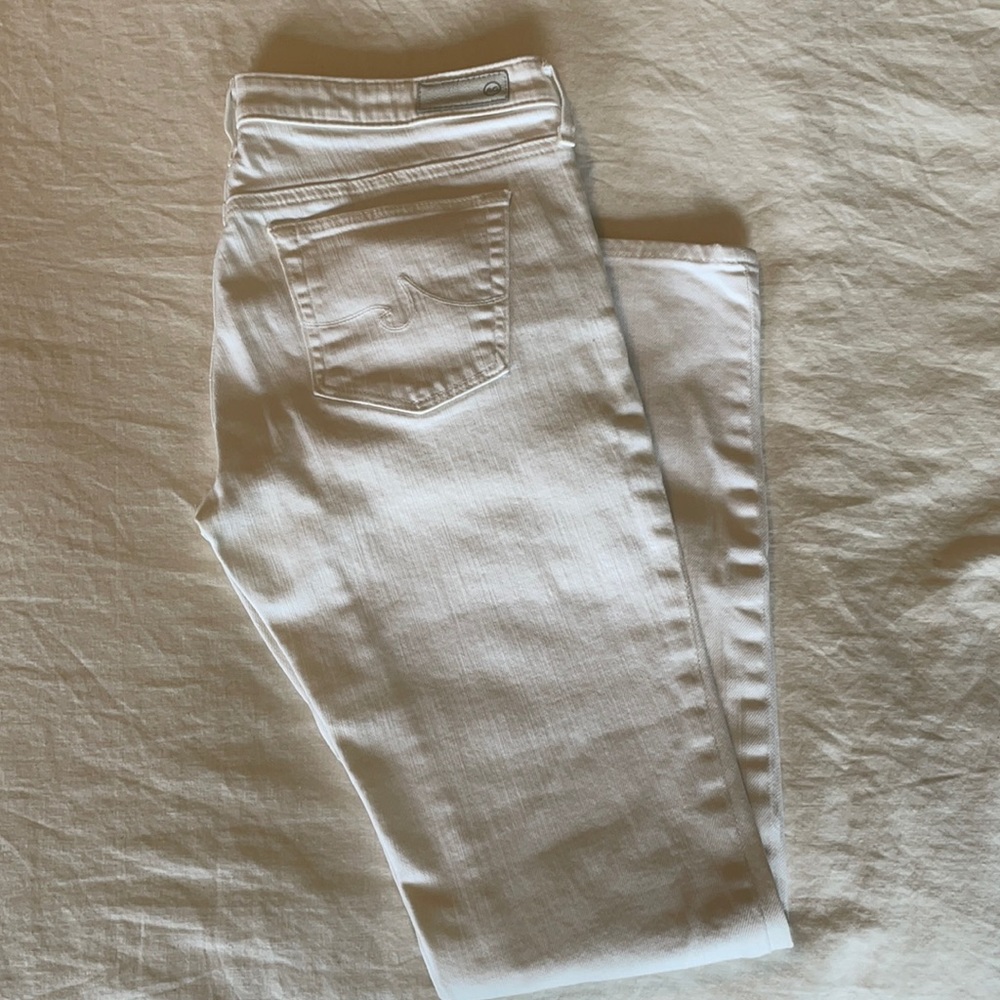 AG White Jeans